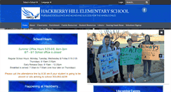 Desktop Screenshot of hackberryhill.org